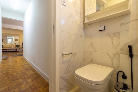 Banheiro de apartamento para alugar com 2 quartos, 70m² em Pinheiros, São Paulo