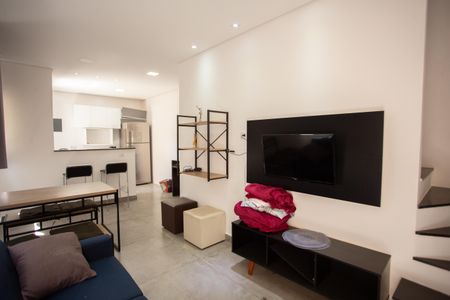 Sala de casa para alugar com 2 quartos, 60m² em Carandiru, São Paulo