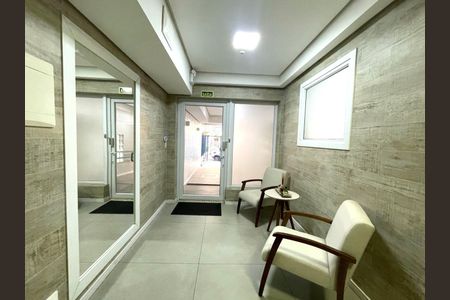 Área comum de apartamento à venda com 1 quarto, 65m² em Vila Rosa, Novo Hamburgo