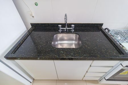 Apartamento para alugar com 40m², 1 quarto e 1 vagaDetalhe - Cozinha