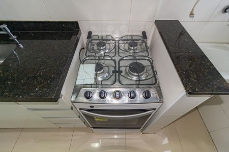 Apartamento para alugar com 40m², 1 quarto e 1 vaga Apartamento para alugar com 40m², 1 quarto e 1 vagaDetalhe - Cozinha