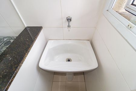 Apartamento para alugar com 40m², 1 quarto e 1 vagaDetalhe - Área de Serviço