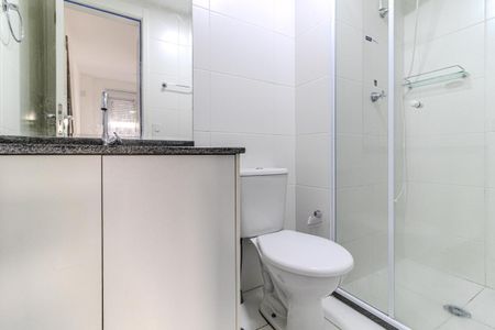 Apartamento à venda com 28m², 1 quarto e sem vaga Apartamento à venda com 28m², 1 quarto e sem vagaBanheiro da Suíte