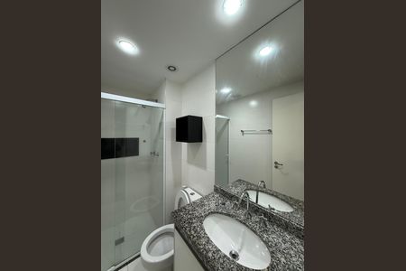 Apartamento para alugar com 40m², 1 quarto e 1 vaga Apartamento para alugar com 40m², 1 quarto e 1 vagaBanheiro social