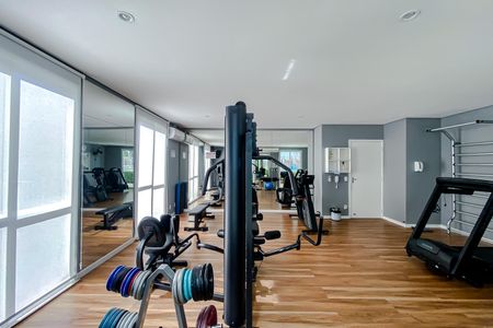 Área comum - Academia de apartamento para alugar com 3 quartos, 76m² em Parque da Mooca, São Paulo