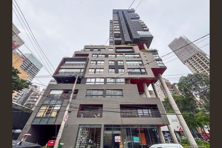 Studio para alugar com 37m², 1 quarto e 1 vaga Studio para alugar com 37m², 1 quarto e 1 vagaFachada