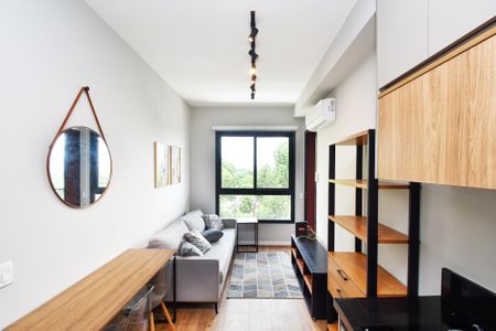 sala de kitnet/studio para alugar com 1 quarto, 37m² em Cerqueira César, São Paulo