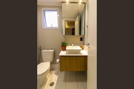 Banheiro Suíte de apartamento para alugar com 1 quarto, 70m² em Brooklin Paulista, São Paulo