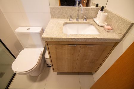 Apartamento para alugar com 41m², 1 quarto e 1 vaga Apartamento para alugar com 41m², 1 quarto e 1 vagaBanheiro