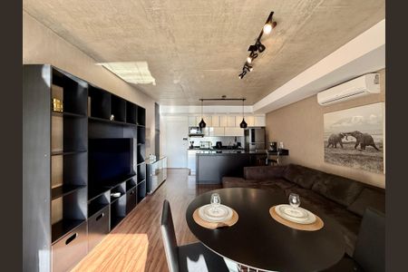 Apartamento para alugar com 69m², 1 quarto e 1 vaga Apartamento para alugar com 69m², 1 quarto e 1 vagaSala