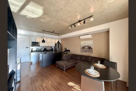 Apartamento para alugar com 69m², 1 quarto e 1 vaga Apartamento para alugar com 69m², 1 quarto e 1 vagaSala