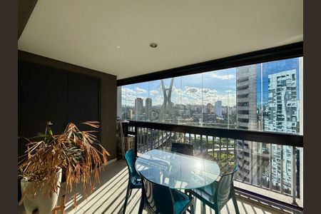 Sacada de apartamento para alugar com 1 quarto, 69m² em Cidade Monções, São Paulo