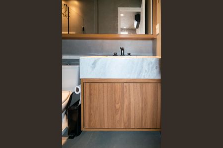 Apartamento à venda com 37m², 1 quarto e 1 vaga Apartamento à venda com 37m², 1 quarto e 1 vagaBanheiro da Suíte