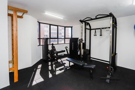Área comum de kitnet/studio à venda com 1 quarto, 49m² em Brooklin Paulista, São Paulo