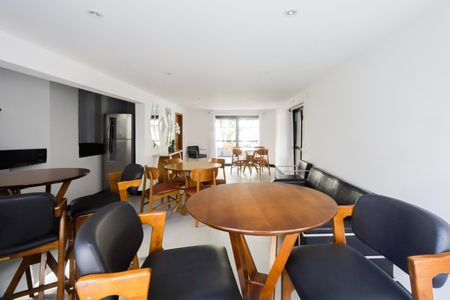 Área comum de kitnet/studio à venda com 1 quarto, 49m² em Brooklin Paulista, São Paulo