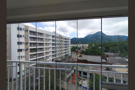 Varanda - Sala de apartamento para alugar com 3 quartos, 73m² em Jacarepaguá, Rio de Janeiro