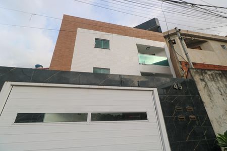 Fachada de apartamento à venda com 1 quarto, 50m² em Jardim Alzira Franco, Santo André