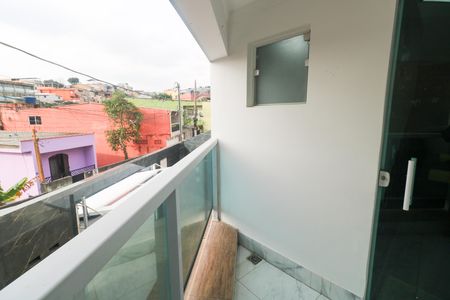 Sacada de apartamento à venda com 1 quarto, 50m² em Jardim Alzira Franco, Santo André
