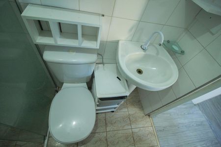 Banheiro social de apartamento para alugar com 2 quartos, 60m² em Mooca, São Paulo