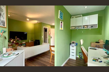 Sala de apartamento à venda com 1 quarto, 56m² em Pinheiros, São Paulo