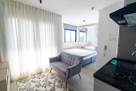 Studio para alugar com 26m², 1 quarto e sem vagaSala/Cozinha