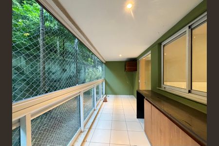Varanda da sala de apartamento para alugar com 2 quartos, 100m² em Botafogo, Rio de Janeiro