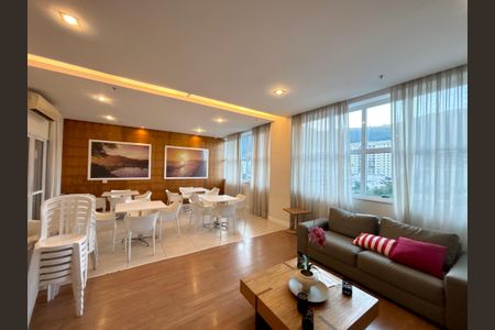 Apartamento para alugar com 100m², 2 quartos e 1 vagaÁrea comum - salão de festa