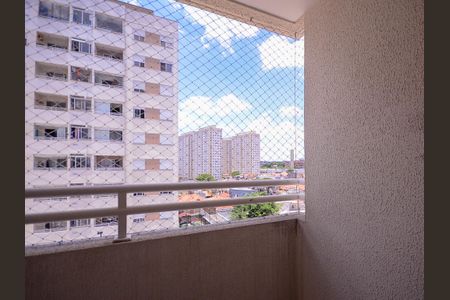 Varanda da Sala de apartamento para alugar com 2 quartos, 47m² em Parque Fongaro, São Paulo