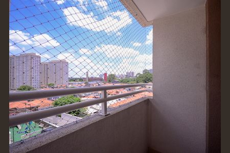 Varanda da Sala de apartamento para alugar com 2 quartos, 47m² em Parque Fongaro, São Paulo