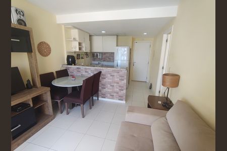 Sala de apartamento à venda com 1 quarto, 60m² em Jacarepaguá, Rio de Janeiro