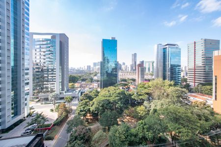 Sacada - Vista de apartamento para alugar com 1 quarto, 55m² em Cidade Monções, São Paulo