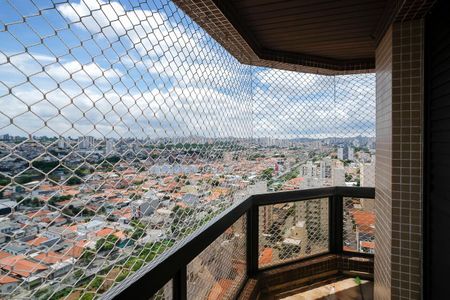 Varanda da suíte 1 de apartamento para alugar com 4 quartos, 190m² em Rudge Ramos, São Bernardo do Campo