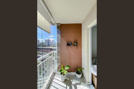 Varanda da Sala de apartamento para alugar com 2 quartos, 63m² em Brás, São Paulo