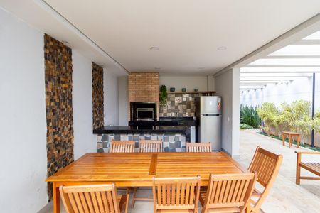 Apartamento à venda com 45m², 2 quartos e 1 vagaChurrasqueira