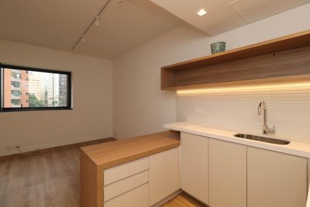 Studio para alugar com 34m², 1 quarto e 1 vagaStudio
