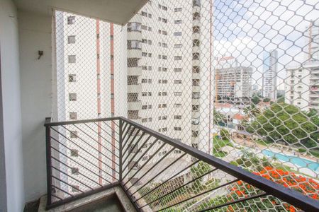 Varanda da Sala de apartamento para alugar com 3 quartos, 91m² em Cidade Monções, São Paulo