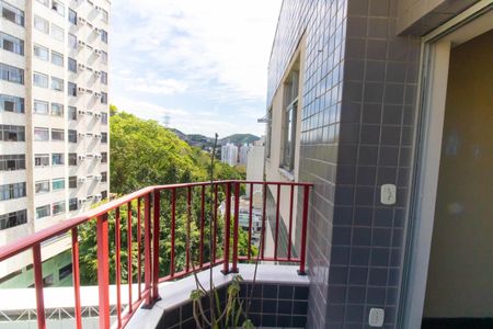 Varanda da Sala de apartamento à venda com 3 quartos, 129m² em Ingá, Niterói