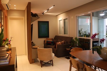 Sala de apartamento à venda com 3 quartos, 100m² em Água Branca, São Paulo