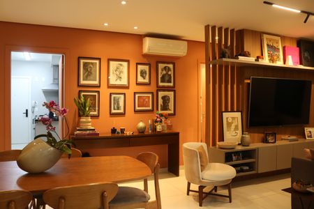 Sala de apartamento à venda com 3 quartos, 100m² em Água Branca, São Paulo