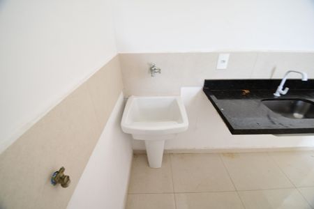 Cozinha de kitnet/studio para alugar com 1 quarto, 35m² em Jardim Santa Genebra, Campinas
