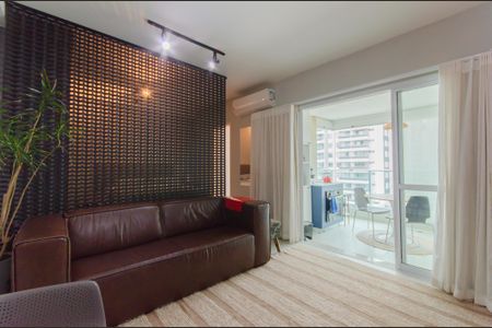 Sala de apartamento à venda com 1 quarto, 40m² em Paraíso, São Paulo