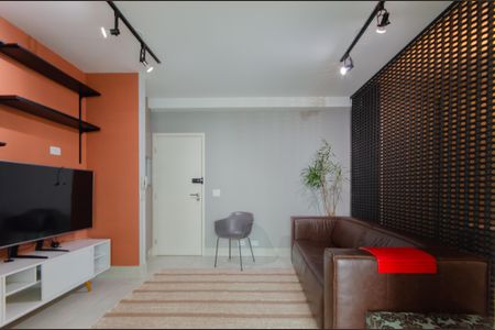 Sala de apartamento à venda com 1 quarto, 40m² em Paraíso, São Paulo