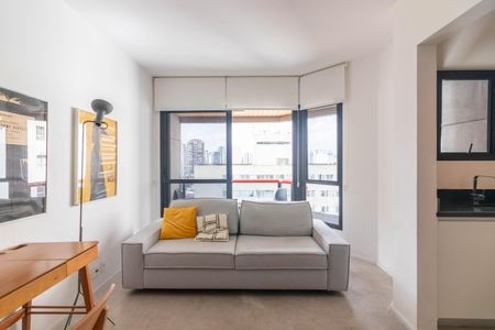 Sala de apartamento para alugar com 1 quarto, 47m² em Itaim Bibi, São Paulo