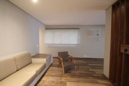 Sala de apartamento para alugar com 4 quartos, 194m² em Barra Funda, Guarujá