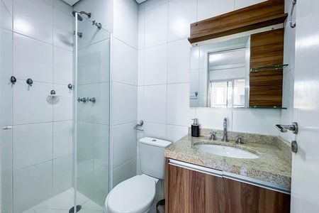 Apartamento para alugar com 35m², 1 quarto e 1 vaga Apartamento para alugar com 35m², 1 quarto e 1 vagaBanheiro social