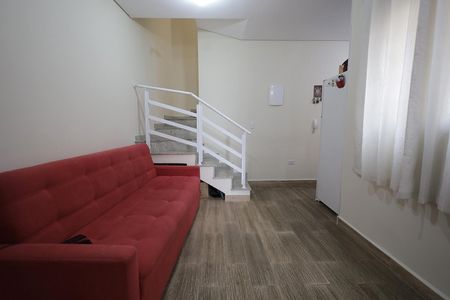 Sala de apartamento para alugar com 2 quartos, 85m² em Jardim Irene, Santo André