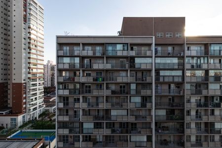 Vista da varanda da sala de apartamento para alugar com 1 quarto, 30m² em Água Branca, São Paulo