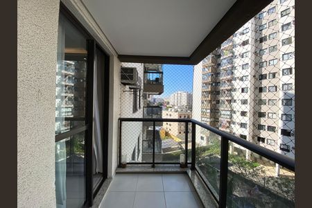 Varanda da Sala de apartamento à venda com 1 quarto, 44m² em Cachambi, Rio de Janeiro