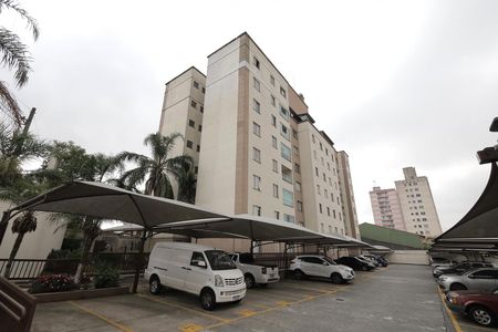 Apartamento à venda com 45m², 2 quartos e 1 vagaFachada do bloco