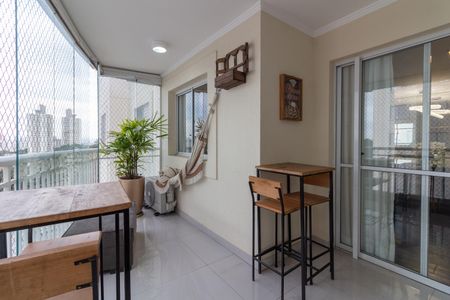 Varanda de apartamento à venda com 3 quartos, 95m² em Jardim Adhemar de Barros, São Paulo